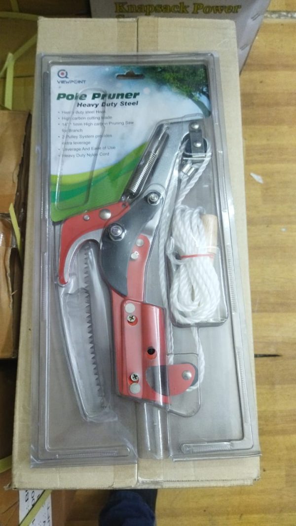 Handless high branch shears made in Taiwan